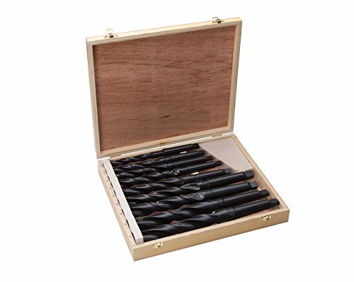 HSS Spiralbohrer Satz Metall Bohrer Set Bohrersatz 14,5-30mm MK2 MK3 (HSS-DRE-9)