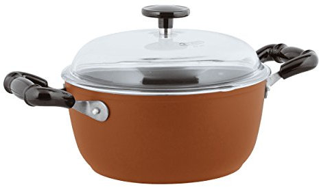 Sambonet 51007R74 1965 Vintage Quarzo Nero - Pentola per Carne, in Alluminio