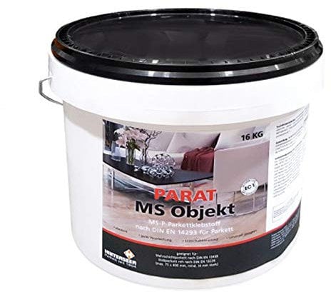PARAT MS Objekt Parkettkleber 16 kg geeignet f. Mehrschicht-u.Stabparkett elastisch/Trittschalldämmend