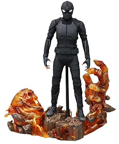 Hot Toys Far From Home Movie Masterpiece Spider-Man Stealth Suit Deluxe Multicolor,1:6,HT904858