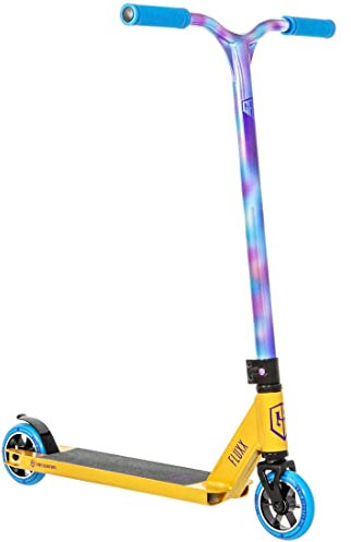 Centrano Unisex – Erwachsene Grit Fluxx Stuntscooter, Gold, One Size