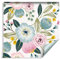 Wallepic Tapete 10m Vlies Tapete Blumen Blätter Stängel Vliestapete 1000x53cm Wand Tapete Wohnzimmer Kinderzimmer Moderne Wanddeko Wand Dekoration