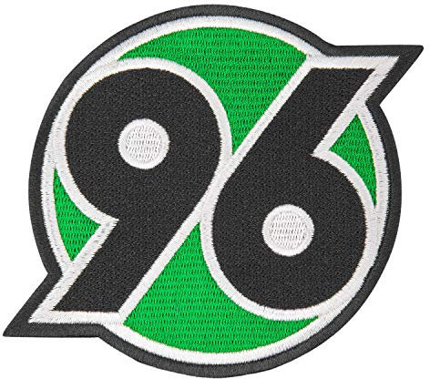 Hannover 96 Aufbügler, Aufnäher, Sticker Logo 6 x 6 cm 042100518