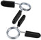 Accessotech 2 x 1 Spring Clamp Collars Grippers for Weight Bar Dumbbells Clips Locks Clamp Pegs 25mm