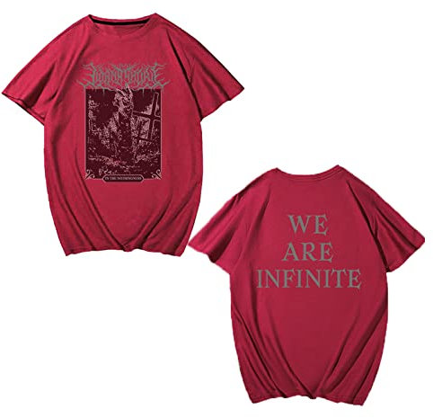 OUHZNUX Männer Frauen Wir Sind Print Graphic T-Shirts, Lorna Shore Shirt Unisex Deathcore Band Merch Für Unisex T-Shirt Kurzarm Rundhalsausschnitt Xs-4Xl