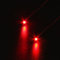 BrickBling Rotes Led Licht Set (15CM) für DIY/MOC-Beleuchtung (2er-Pack) Led Beleuchtungs Set Dekorationslichter Kompatibel mit Lego and Other Major Brand Bricks