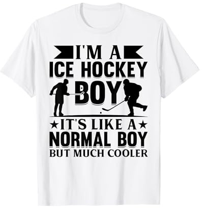 Eishockeyspieler Jungen – Eishockey Kinder Eishockey Junge T-Shirt