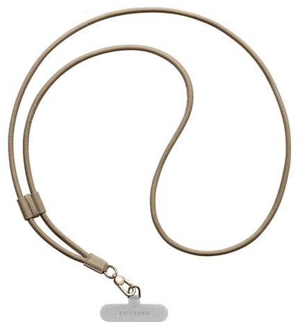 CASETiFY Pebbled Cord Cross-body Strap - Greige