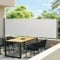 Annlera Ausziehbare Seitenmarkise 140x600 cm Creme Balkon Seitenmarkise Sichtschutz Ausziehbar Seiten Markise Aussen Sichtschutz Seitenmarkise für Balkon/Terrasse Beschattung & Privatsphäre Schutz