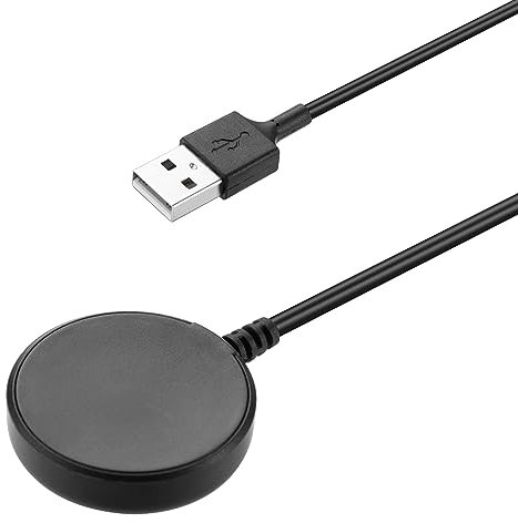 KZIOACSH Charger Cable for Samsung Galaxy Watch 7/Watch FE/Watch 6/6 Classic/Watch 5/5 Pro/4/4 Classic/3/Watch Active 2/1, 1M/3.3FT Replacement Charging Dock Stand Cable USB Adapter Charge Cord