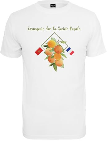 Mister Tee Herren Orangerie Tee White, M
