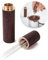 EUZUXU Espresso Coffee Stirrer 6 Needles, Espresso Distribution Tool Coffee Stirring Tool, Coffee Stirrers Barista Accessories with Natural Walnut