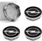 MSZRCSZT Set von 4 neuen Radkappen, für Opel Astra H J G K Insignia Corsa D Vectra C Zafira B 60mm schlagfest, Einfach zu Installierende Auto-Radnabe