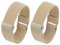 PATIKIL Adjustable Arm Bands, 2 Pack/1 Pair Anti-Slip Sleeve Garter Elastic Shirt Sleeve Holders for Men Women, Khaki