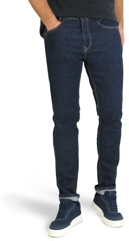 MAC Jeans Herren Jeans Hose Arne Pipe Stretchdenim Blue Used