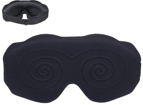 Dmuzsoih Augenschutz-Schlafmaske, lichtblockierende Augenmaske - Bequeme Augenabdeckung zum Schlafen,Lichtblockierender Augenschutz für Damen, Herren, Flugzeuge, Reisen, Züge
