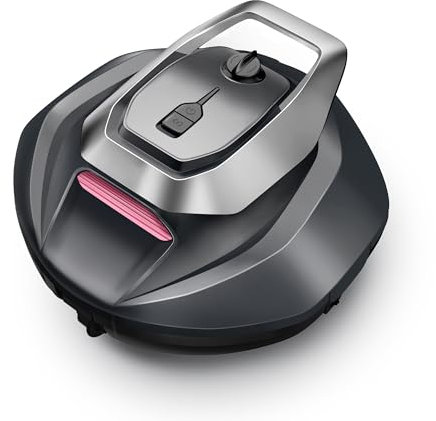 Ultenic Poolroboter Kabelloser Poolsauger Akku 5200 mAh, 90 Min Laufzeit, Automatische Reinigung und Automatisches Parken, Ideal für 80 ㎡ Oberirdische Pools