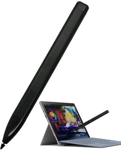 Surface Slim Pen 2 de rechange pour Surface Pro 11/10/9/8/7/6/5/4/3/X, 4096 impression, gomme et clic droit, stylet Palm Rejection Pen avec pointes de stylet pour Surface Go 3/2/1, Book 3/2/1, Laptop1
