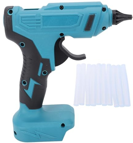Pistolet à Colle Chaude Sans Fil, Multifonction Rechargeable, Chauffage Rapide, Compatible Batterie 18V