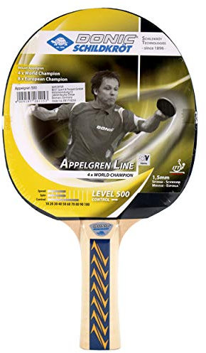 Donic-Schildkröt Tischtennisschläger 500 Allround, 1,5 mm
