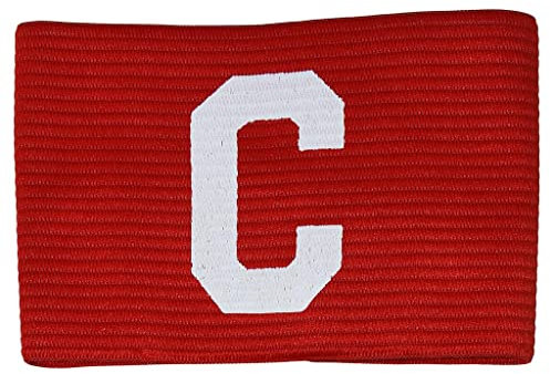 Precision Training Tr40s Precision Big C Captains Armband, Rot/Weiß, erwachsenengröße