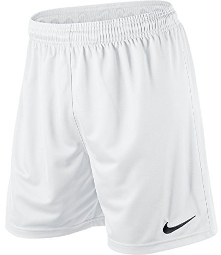 Nike Herren Park II Knit Shorts ohne Innenslip, weiß (weiß/schwarz), Gr. M