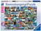 Ravensburger Puzzle 19371-99 Beautiful Places on Earth - 1000 Teile, Grey
