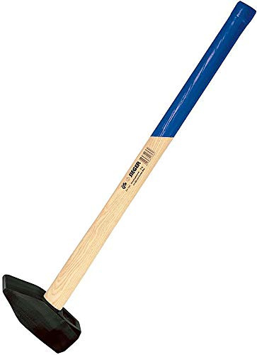 Idealspaten WEG20015 Marteau de Forgeron Sieger avec Manche Carya, Bleu/noir, 5 kg/80 cm