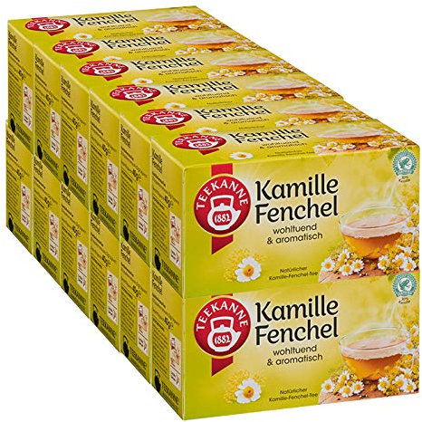 Teekanne Kamille-Fenchel 12er Pack