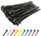Gocableties - Fascette Plastica Nere - 200 mm x 4,8 mm - 100 Pezzi - UV-beständiges Set