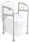 Bastidores de Seguridad para Inodoros, Altura Ajustable Soporte de Seguridad, Reposabrazos WC para Mayores, Pasamanos para Discapacitados, Ayuda para el Baño