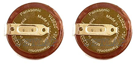 DBTLAP 2pcs/Lot VL2020 3V 20mAh Coin Type Rechargeable 180 Degrees Fillet Lithium Button Cell batería para BMW Car Key Fobs