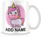 MUGGZ Unicorn Mug - Personalised Cup with Name - Gift for Kids – Custom Funny Coffee Mug – Unique Gift for Friends & Family