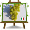 EURO PLANTS VIVAI Vite Italia - Pianta da Frutto Antico su Vaso ø 15 cm - Altezza 150~170 cm - Età 2 Anni