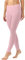Merry Style Leggings Lunghi Donna in Viscosa con Elastan Ampia Pantaloni Donna Banda Elastica Leggins per Casa Palestra Tempo Libero MS10-143 (Rosa Cipria, M)