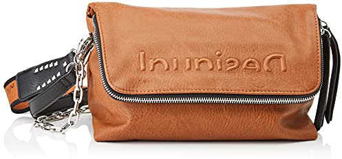 Desigual Damen Bols_embossed Half Bag, Brown, U EU