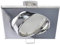 EDO Apparecchio da incasso Spot da incasso VIERA Cromo orientabile Spot da incasso a soffitto quadrato cromato Faretto Lampada da soffitto adatta LED Alogena Lampada da incasso a soffitto EDO777305