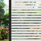 ConCus-T Pellicola adesiva per finestra, autoadesiva, satinata, a strisce, pellicola in vinile, per soggiorno, ufficio, bagno, 75 x 300 cm