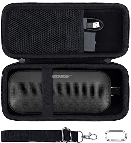 co2CREA Duro Viajar Caja Estuche Funda para Altavoz Bluetooth Bose SoundLink Flex (2nd Gen) / Flex portátil(Funda Solo,Case Only)