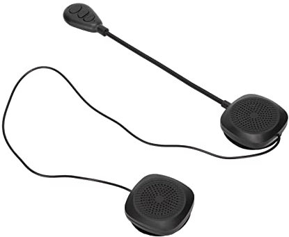 Zunate Auricolare Bluetooth per Casco Moto, Auricolare Sportivo per Moto All'aperto con Microfono, Bluetooth 20~30 Metri, Controllo Chiamate Musicali, Risposta Automatica, Standby 160 Ore