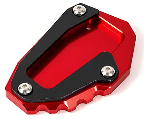 Motorrad Ständer Verlängerung für DUCATI Multistrada 950 1100 1200 Enduro Pro 1200S 1200GT DIAVEL 1260 Monster 821 696 (rot)