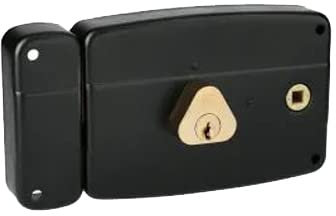 Serrure monopoint en applique ERCY 5 goupilles 5G horizontal fouillot gauche cylindre de 45mm - HERACLES - C5-501712-2