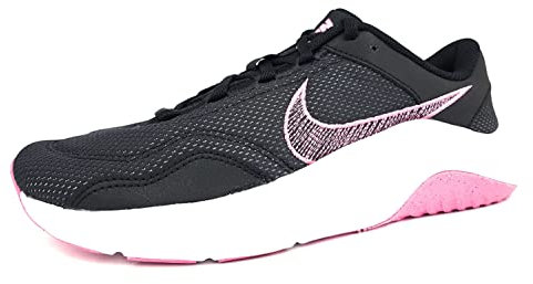 NIKE Legend Essential 3, Sneaker Mujer, Black Pinksicle Particle Grey, 37.5 EU