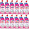 Sagrotan WC-Reiniger Blütenfrische – 2in1 Reinigungsmittel mit Antischmutzfilm für langanhaltende WC-Frische – 12 x 750 ml