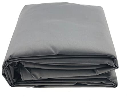 Tenda da sole rettangolare, 4 x 5 m, impermeabile, protezione solare, protezione dalle intemperie, a vela, protezione dai raggi UV, per balcone, terrazza, giardino, terrazza, balcone