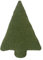 Besreey Weihnachtsbaum Form Kissen - Weihnachtskissen - Winter Kissen - Weihnachten Kissen Baum | Niedliche Dekokissen, 30 X 21cm Sofa Decoration Cushion for Chrismas