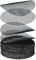 Coussin en Maille pour jardinière – 50 pièces pour Trou de Pot de Fleur, Maille de Drainage pour Pots | Grilles de Drainage Robustes pour, Tapis de Grille de Fond de Pot de Bonsai Respirant, f