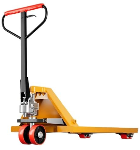 GLigeT Chariot à palettes Transpalette Manuel 6600 LB. Capacité, transpalettes Diables de Service Standard for Le Stockage et la manutention en intérieur Transpalette Manuel(55cm)
