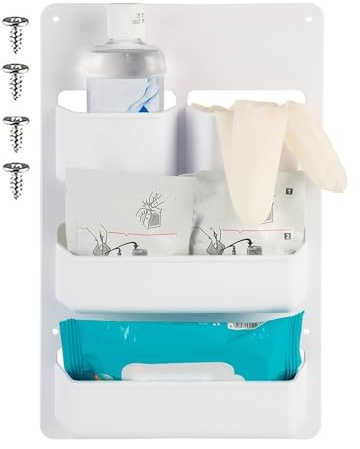 Aufbewahrungs-Organizer für Wohnwagentür, wasserdicht, mehrere Fächer, platzsparend, unverzichtbar für Transporter, für Wohnmobile, Badezimmer, Reisen