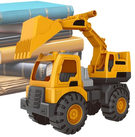 Digger Bagger – Großes Spielzeugauto zum Graben von Sand mit hoher Präzision | Fahrzeugschaufel für 30,5 x 14,9 x 24,9 cm (12,2 x 5,51 x 9,06 Zoll) mit passenden Werkzeugen für Innen- und Außenspiele